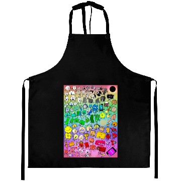 Discover BFDI Inanimate Insanity All Characters Aprons