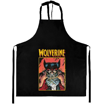 Discover Vintage 1989 Marvel Comics Wolverine X Punisher 3D Aprons