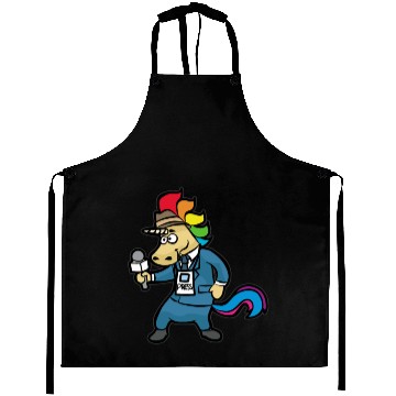 Discover UNICORN JOURNALIST JOURNALISM Aprons
