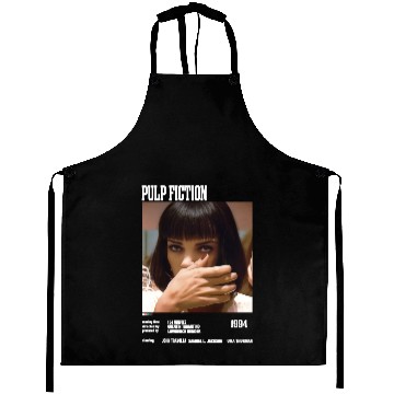 Discover Pulp Fiction Aprons Movie Poster Tees