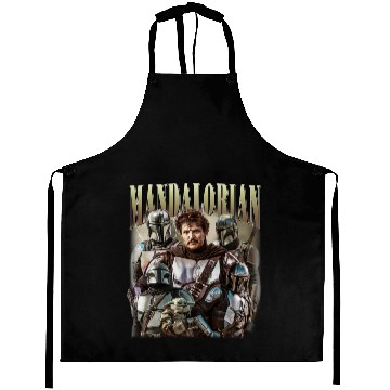 Discover Mandalorian Pedro Pascal Vintage Aprons
