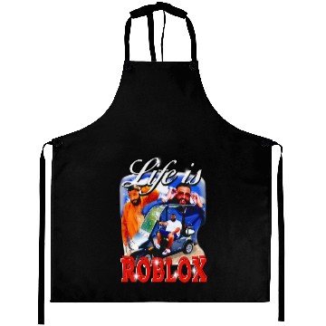 Discover DJ Khaled life is roblox Aprons, Vintage Life Is Roblox Dj Khaled Aprons