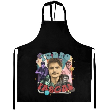 Discover Retro Pedro Pascal Aprons, Pedro Pascal Retro 90s, Javier Pea