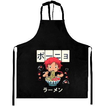 Discover Ponyo Goldfish Ramen Aprons