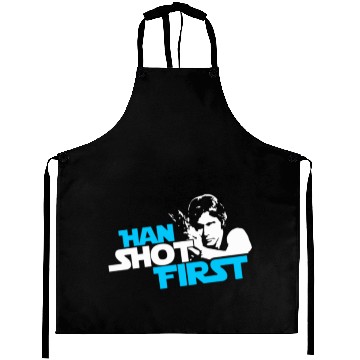 Discover Han Shot First Aprons