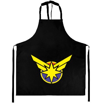 Discover Captain Marvel Colorful Aprons