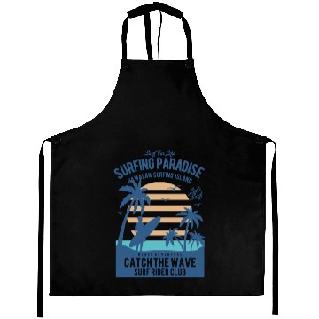 Discover Surfing Paradise - Catch the wave Aprons