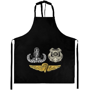 Discover Navy - Special - Eod Airborne First Class Diver - Aprons