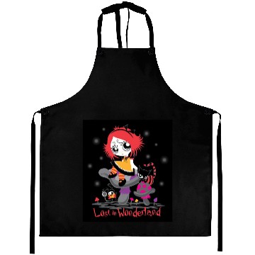 Discover Ruby Gloom lost in wonderland Aprons