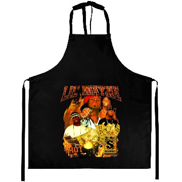 Discover Lil Wayne Vintage Rapper Aprons