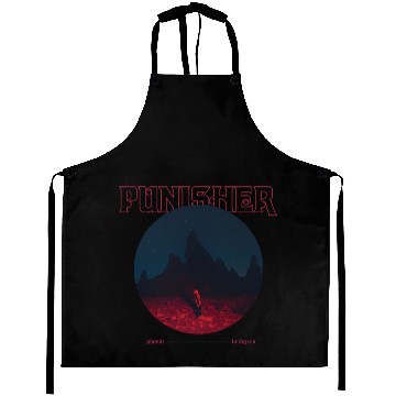 Discover Phoebe Bridgers Punisher Aprons | Retro Punisher Print
