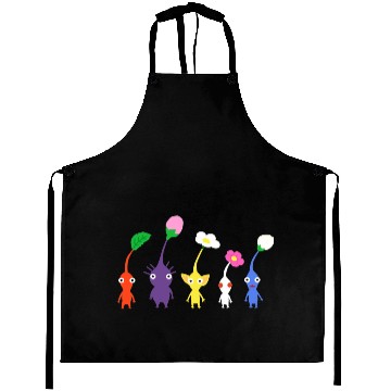 Discover cute pikmin pattern Aprons