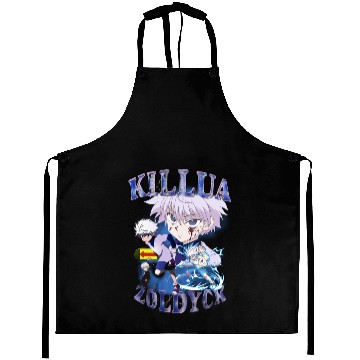 Discover Zoldyck Killua Anime Vintage Style Aprons!