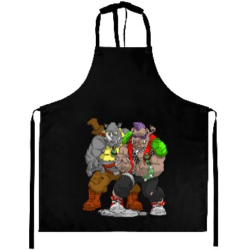 Discover Rocksteady and Bebop TMNT Aprons
