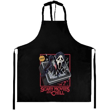 Discover Scream Ghostface Aprons, Scary Movies And Chill