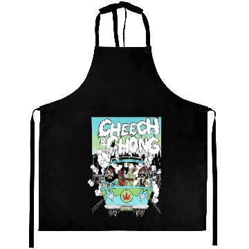 Discover Cheech and Chong Scooby Doo Mystery Machine Aprons