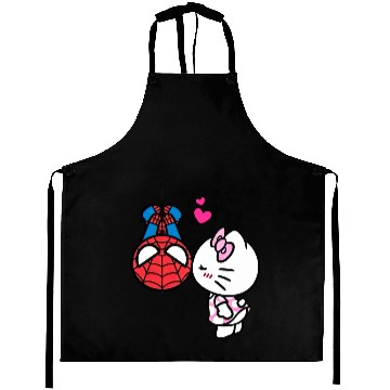 Discover Hello Kitty and Spider-Man Lovers Aprons