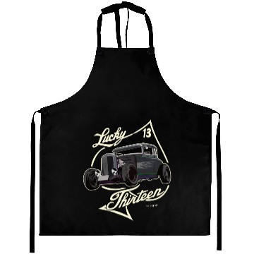 Discover Rockabilly Hot Rod Lucky 13 gift Aprons