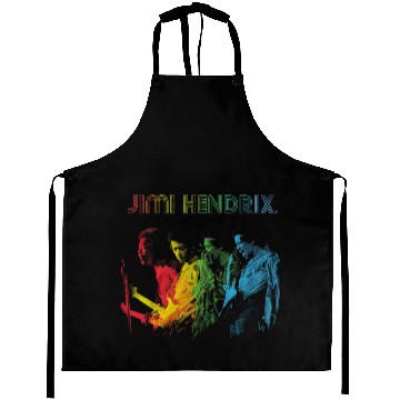 Discover Jimi Hendrix Rainbow Aprons