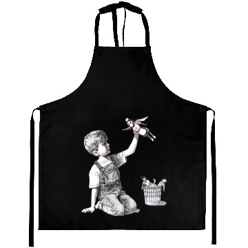 Discover Banksy Game Changer Aprons
