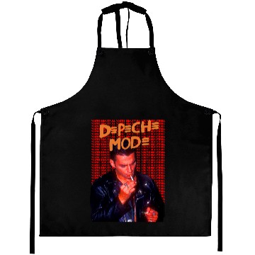 Discover Depeche Mode Dave Gahan Aprons - Depeche Mode Aprons