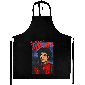 Discover Michael Jackson Unisex Aprons: Thriller Pose