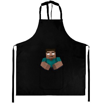 Discover Minecraft Pocket Herobrine Aprons