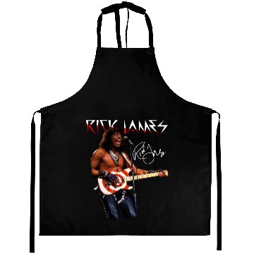 Discover Rick James Tour Aprons