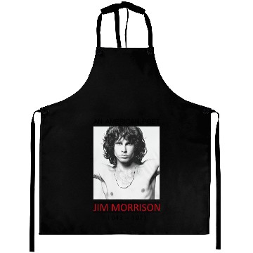 Discover Jim Morrison an American Poet Aprons, The Doors Aprons