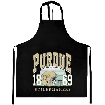 Discover Retro 90's Purdue Crewneck Aprons
