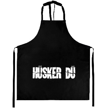 Discover New HUSKER DU Rock Band Logo Aprons