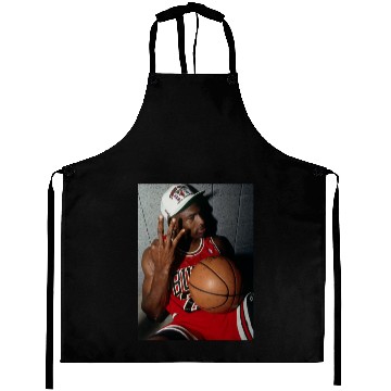Discover Michael Jordan Three Fingers Aprons
