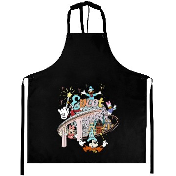 Discover Disney Epcot Aprons, Monorail Aprons, Epcot Aprons