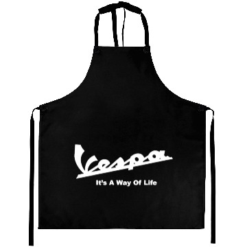 Discover Vespa Its A Way Of Life Aprons