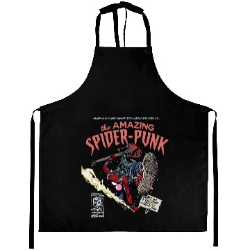 Discover The Amazing Spider Punk  Aprons,