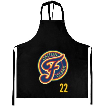 Discover Caitlin Clark 22 Indiana Fever Aprons, Women Basketball