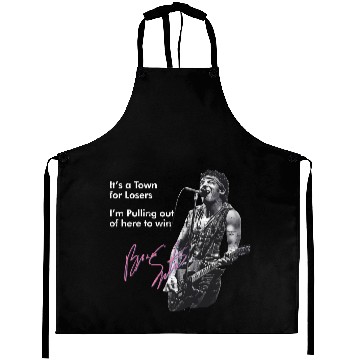 Discover Bruce Springsteen Thunder Road Lyric Aprons