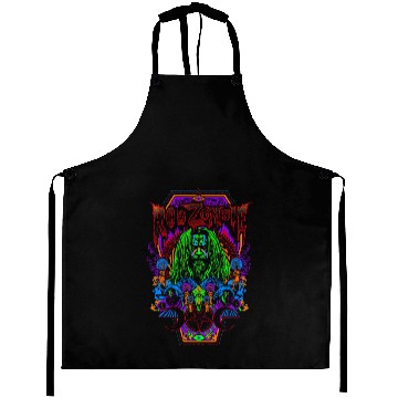 Discover Rob Zombie Necro Color Aprons