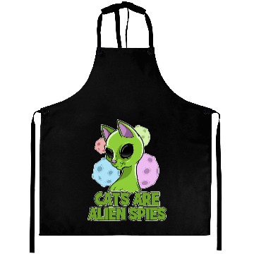 Discover black cats Paws Are Alien Spies Ufo Aprons