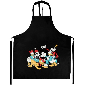 Discover Amazon Essentials Disney Mickey and Friends Grou Aprons