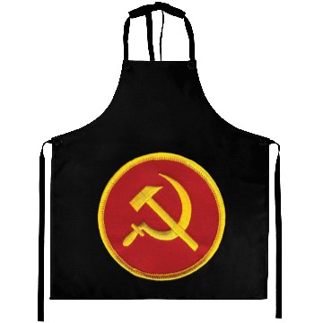 Discover Hammer and Sickle Patch Aprons