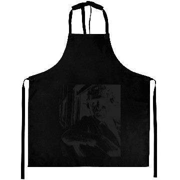 Discover Anthony Bourdain - Vintage Pencil Drawing Style - Anthony Bourdain - Aprons