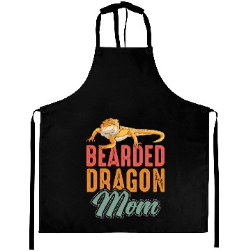 Discover Bearded Dragon Mom for a Reptile Owner Aprons