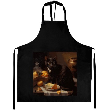 Discover black cats Paws Eat Cheese Aprons