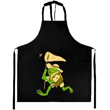Discover Frog Gift Camping Crew Road Trip Aprons