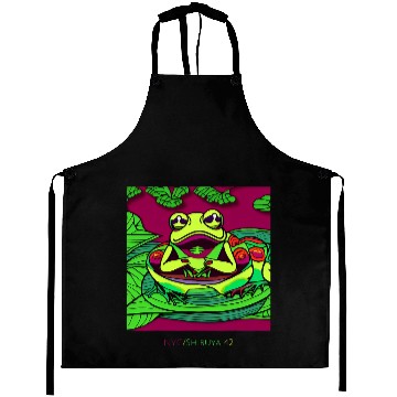 Discover Frog Gift entertaining Frog Amphibia Aprons