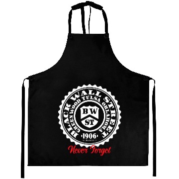 Discover Black Wall Street Seal Greenwood Tulsa Oklahoma Ne Aprons