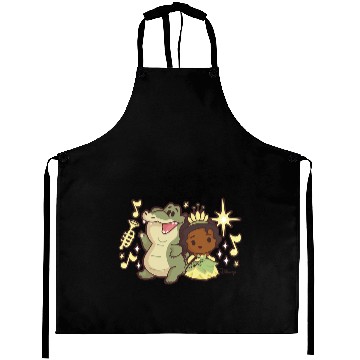 Discover Disney Princess - Tiana and Louis The Alligator Baseball Tees Aprons