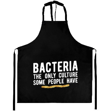 Discover Funny Biology Bacteria Culture Pun Microbiologist Aprons