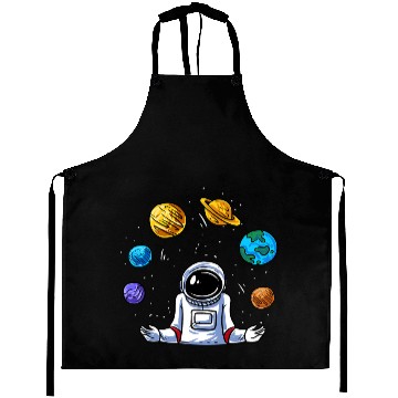 Discover Astronauts Juggle Astronaut Aprons
